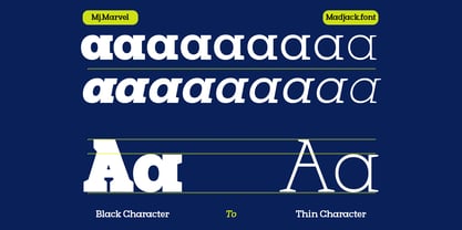 Mj. Marvel Font Poster 6
