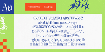 Digal Kestor Font Poster 9