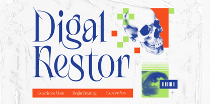 Digal Kestor Font Poster 1