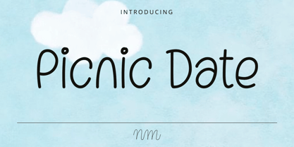 NmPicnicDate Font Poster 1
