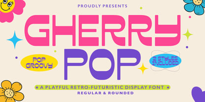 Gherry Pop Font Poster 1