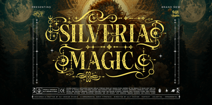 Silveria Magic Font Poster 1