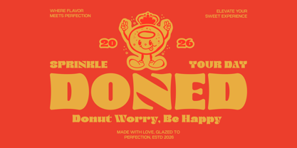 Bisre Font Poster 2
