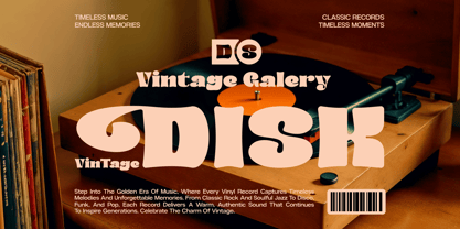 Bisre Font Poster 8