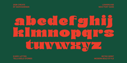 Bisre Font Poster 5