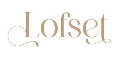 Lofset Font Poster 1