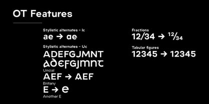 Arvor Font Poster 3