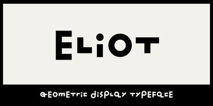 Eliot Font Poster 10