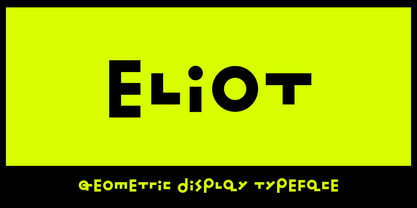 Eliot Font Poster 1