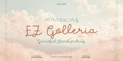 EZ Golleria Font Poster 1