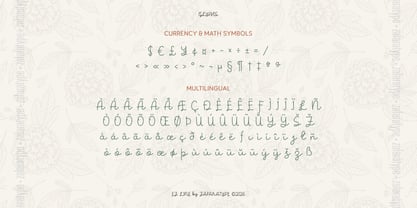 EZ Golleria Font Poster 4