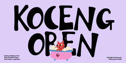 Qlekop Font Poster 4