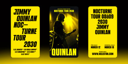 Milestar Font Poster 11