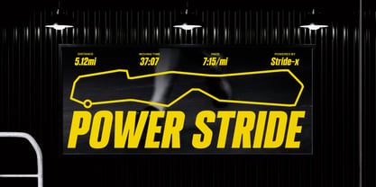 Milestar Font Poster 8