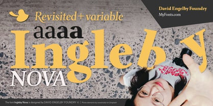 Ingleby Nova Font Poster 1