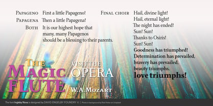 Ingleby Nova Font Poster 6