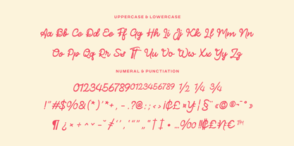 Anitold Font Poster 9
