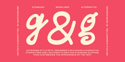 Anitold Font Poster 7