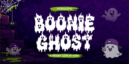 Boonie Ghost Font Poster 1