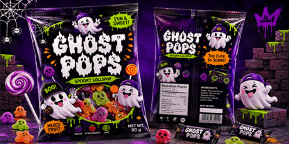Boonie Ghost Font Poster 4