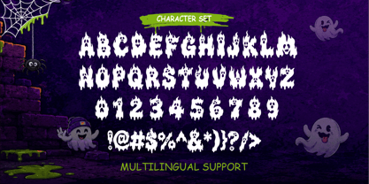 Boonie Ghost Font Poster 2