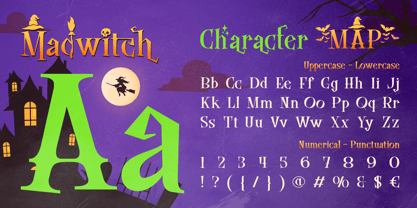 Madwitch Font Poster 2