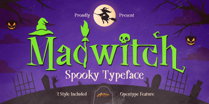 Madwitch Font Poster 1
