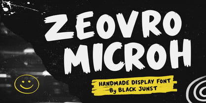 Zeovro Microh Font Poster 1
