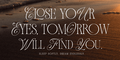 Daviena Mediva Font Poster 8