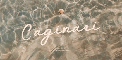 Caginari Font Poster 1