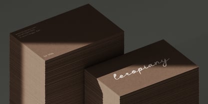 Caginari Font Poster 7