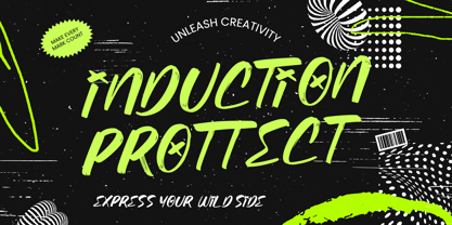 Induction Prottect Font Poster 1