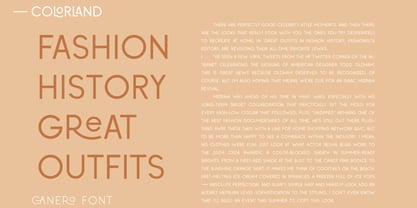 CCS Canera Font Poster 4