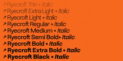 SLTF Ryecroft Font Poster 6