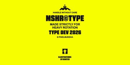 Mosher Distressed Font Poster 6