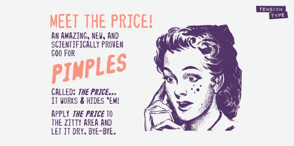 The Price Font Poster 6