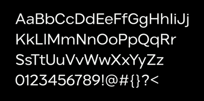 Aventina Geometrika Font Poster 9