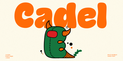 Cadel Font Poster 1