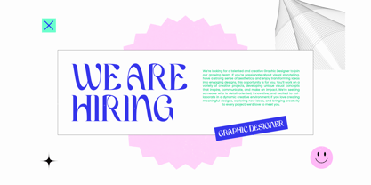 Atorkan Font Poster 3