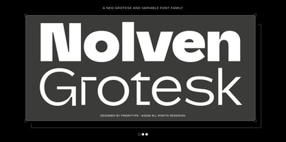 Nolven Font Poster 1