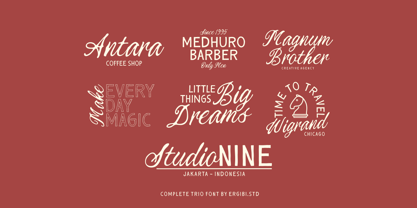 Youth Gradient Font Poster 2