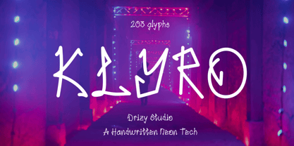 Klyro Font Poster 1