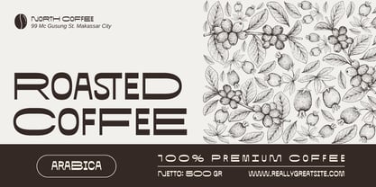 Neustar Reverse Font Poster 5