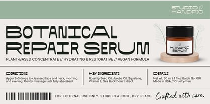Neustar Reverse Font Poster 3