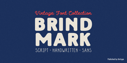 Brindmark Font Poster 1