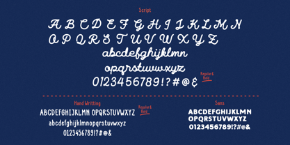 Brindmark Font Poster 7