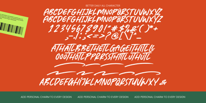 Better Daily Font Poster 10