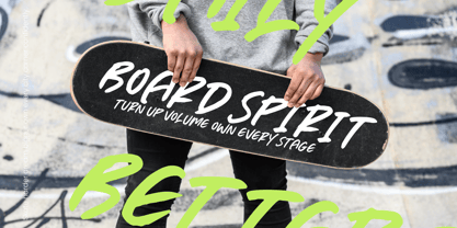 Better Daily Font Poster 7