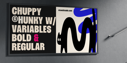 Chuppy Font Poster 8