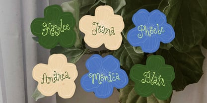 Dreaming Ocean Font Poster 8